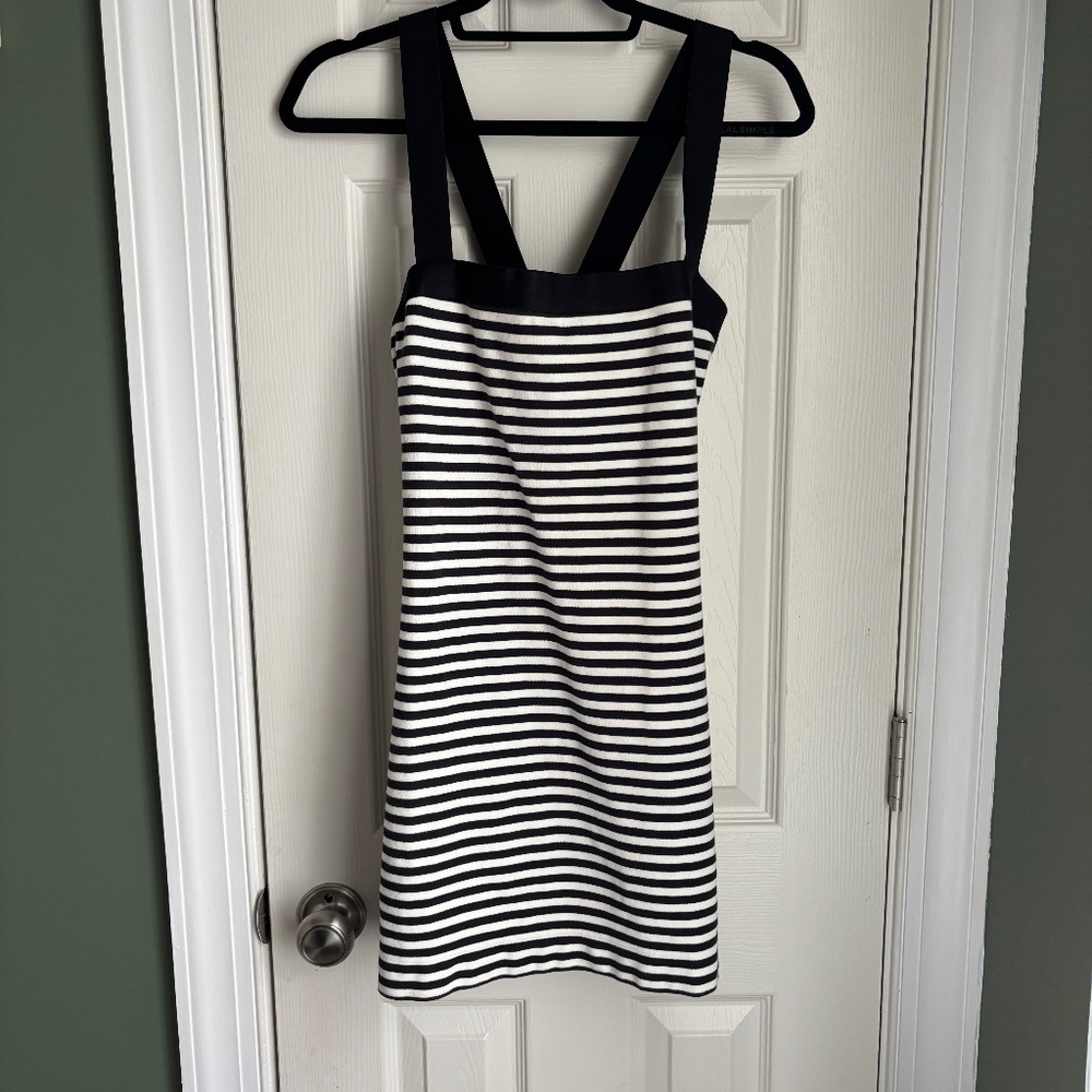 Kate Spade Saturday Body-Con and White Striped Dress